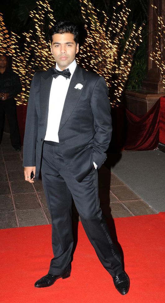 Karan Johar in a Tom Ford suit