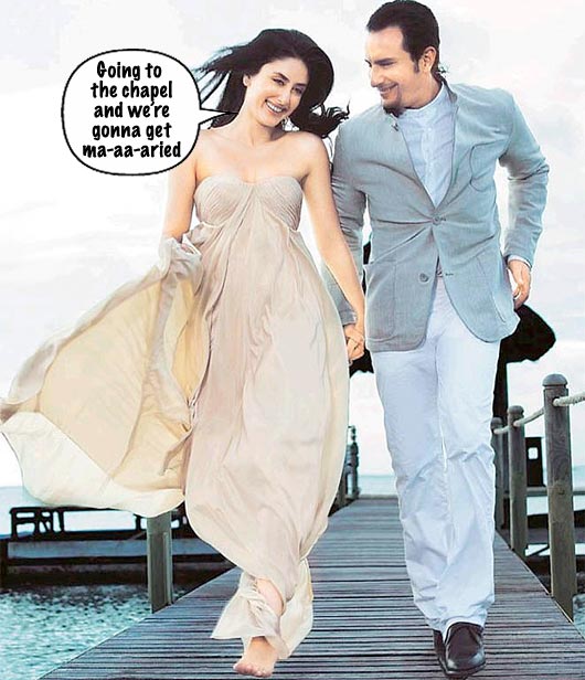 Saif Ali Khan and Kareena Kapoor’s Wedding Date Finalized! October 16th