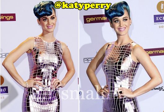 Katy Perry wears Paco Rabanne by Manish Arora