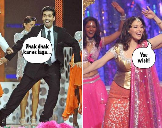 Karan Johar and Madhuri Dixit to Dance Together!