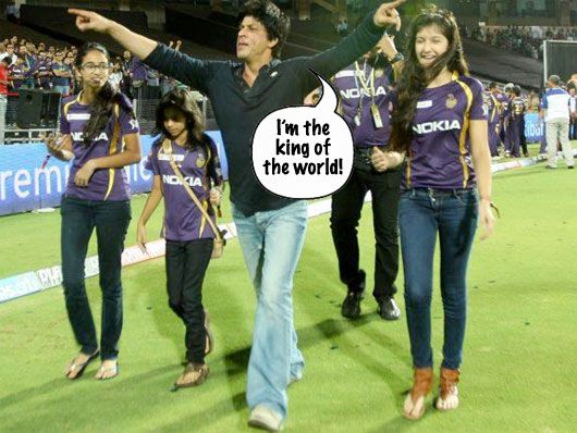 Shah Rukh Khan Somersaults, His Team Is Going to the IPL Finals!