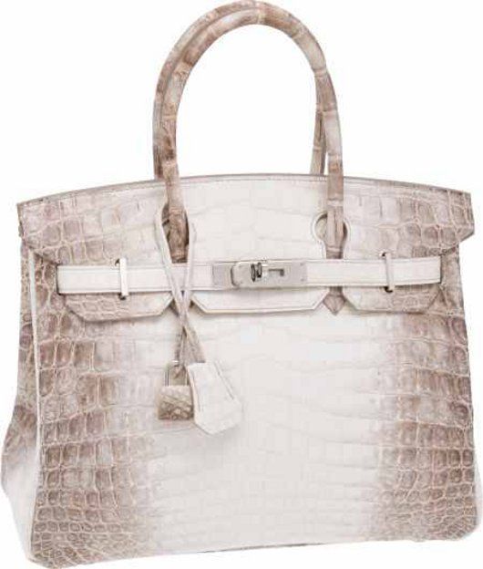 The world's most expensive handbag: an Hermès Birkin bag sells at auction  for £208,175