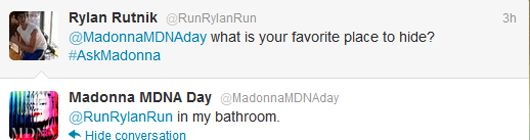 Madonna's tweets