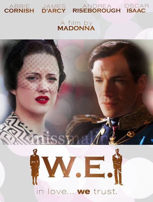The film poster for W.E