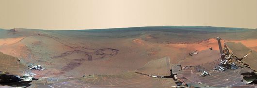 Panorama of Planet Mars