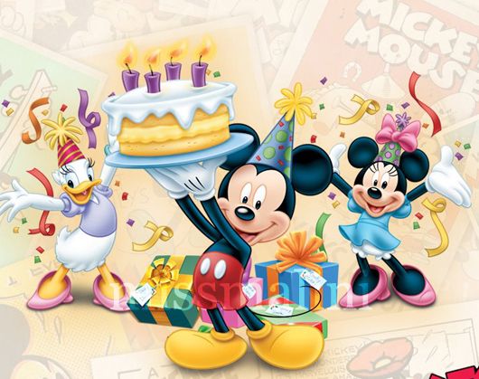 It's party time for Mickey