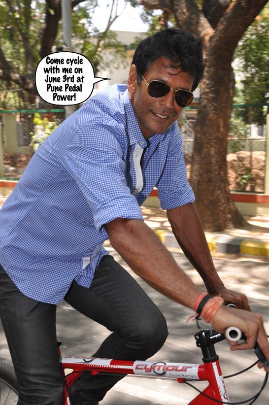 Join Milind Soman & Promote Pedal Power in Pune this Sunday!