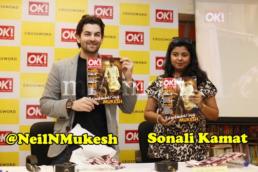 Neil Nitin Mukesh & Sonali Kamat (Editor, OK! India)