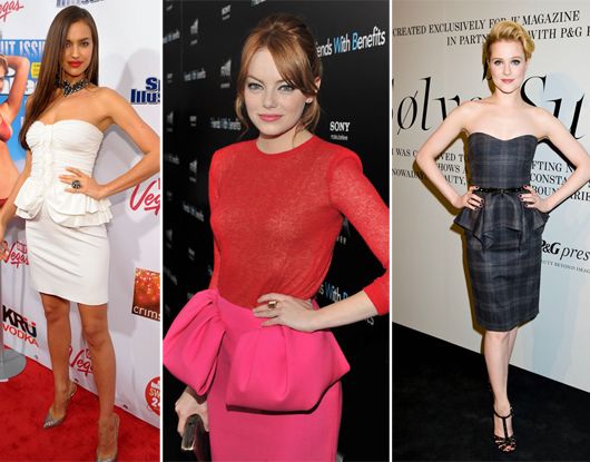 The Peplum Trend. Will You Try it?