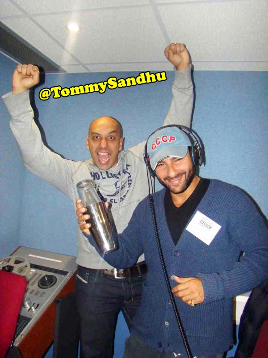 Tommy Sandhu and Saif Ali Khan