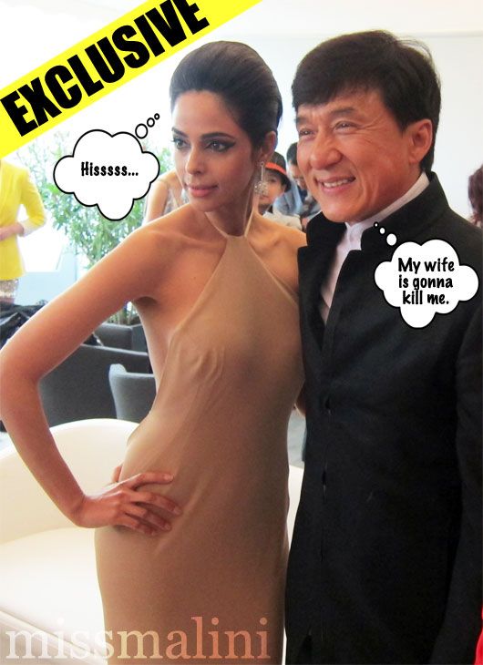 Mallika Sherawat Snares Jackie Chan for Another Photo Op!