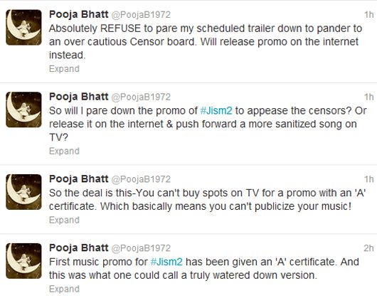 Pooja Bhatt's tweets