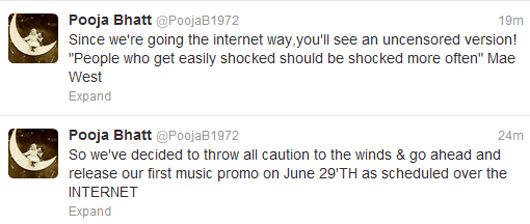 Pooja's tweets