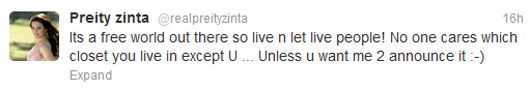 Juicy Gossip: Preity Zinta to throw-open Bollywood’s Closet??