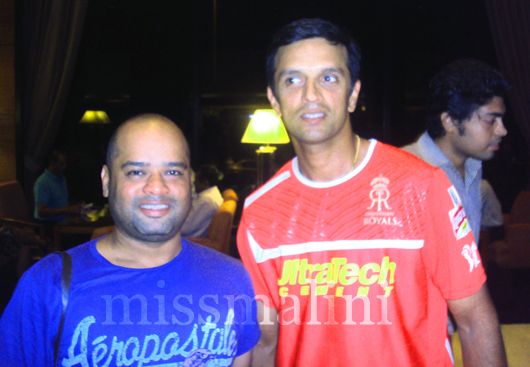 Cricketing Legend, Rahul Dravid, interacts with Fans in Mumbai