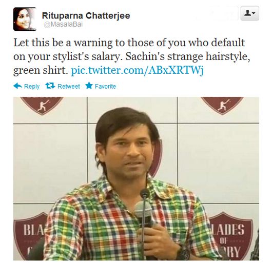 Sachin Tendulkar’s New Hairstyle Scores a Six (or Out for a Duck?)