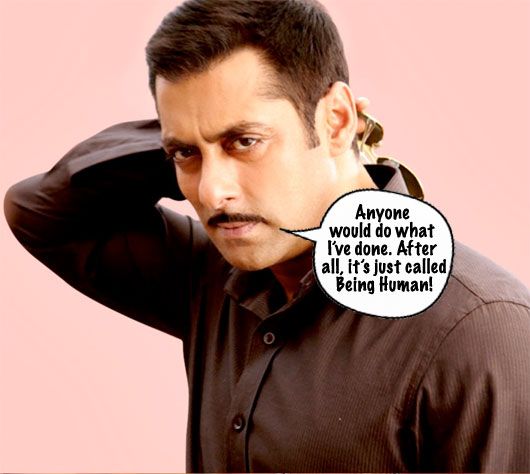 Salman Khan Says Safety First!