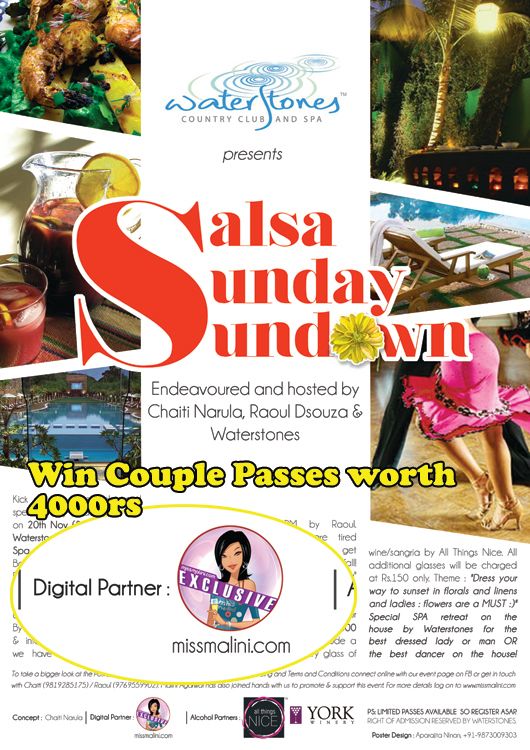 MissMalini Contest: Salsa Sunday Sundown