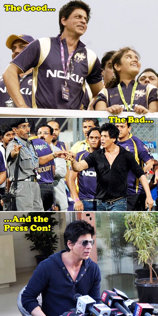 SRK brawl timeline