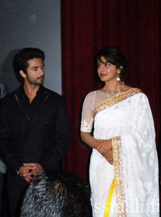 Shahid Kapoor and Priyanka Chopra (photo | Mahezabeen Tariq)