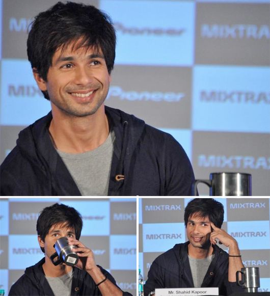 Spotted: Shahid Kapoor Launching Pioneer Mixtrax Car Audio