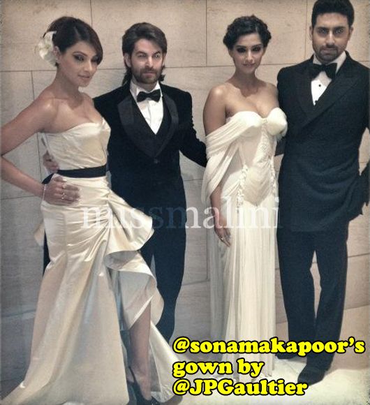 Sonam Kapoor wears Jean Paul Gaultier couture