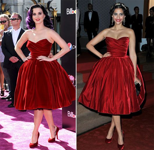 Who Wore It Better: Katy Perry or Sonam Kapoor?
