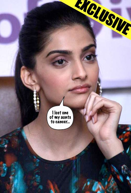 Sonam Kapoor Supports Cancer Awareness
