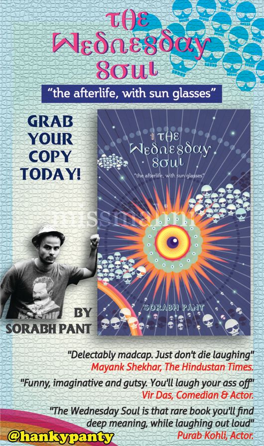 Stand-Up Comedian Sorabh Pant, Pens a Hilarious Novel on Life-After-Life. Go Get It!