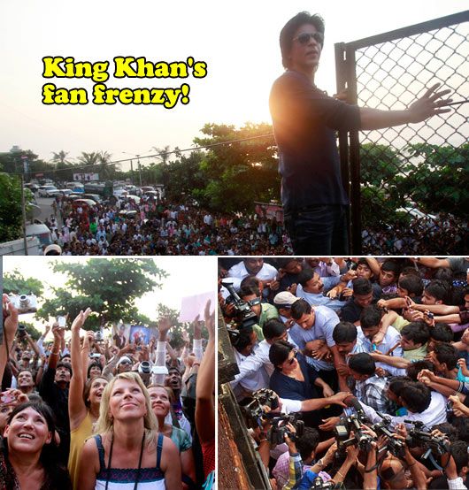 King Khan's Birthday Celebration With His Fans!
