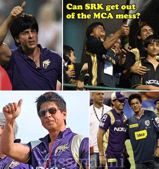 Shah Rukh Khan faces an MCA ban at Wankhede stadium