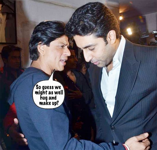 Shah Rukh Khan and Abhishek Bachchan to Have a Happy New Year?
