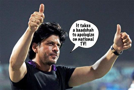 Shah Rukh Khan Apologizes for Wankhede Brawl on National Television