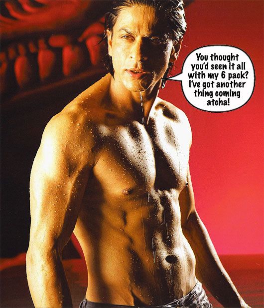 Watch Out: Shah Rukh Khan’s Eight-Pack Abs Are on the Way!
