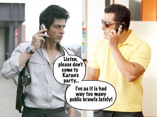 No Shah Rukh, Salman Clash at Karan Johar’s Bash!