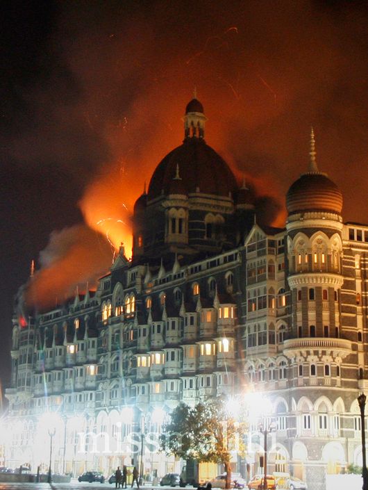 The Taj Mahal Hotel under attack in 2008