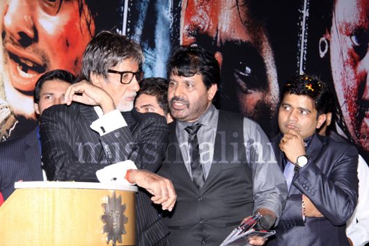 Amitabh Bachchan with Tinu Verma and Sanjeev Gupta