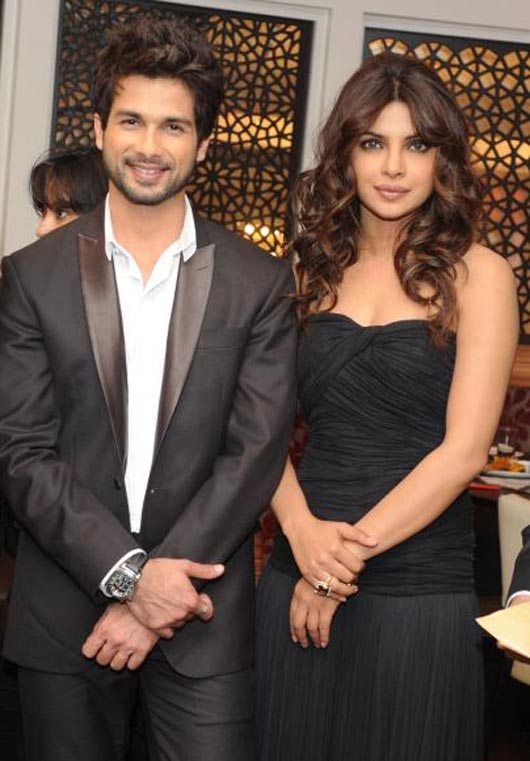 Shahid Kapoor and Priyanka Chopra