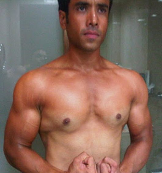 A photo of Tusshar from last year