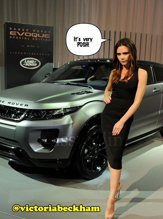 Victoria Beckham launches the Range Rover VB Evoque Special Edition