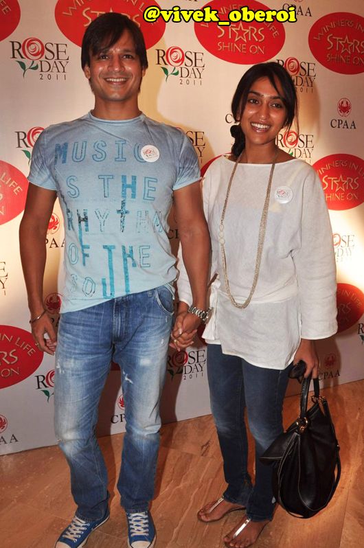 Vivek and Priyanka Oberoi (Photo: indiatalkies.com)