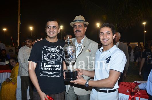 The winners with General A.K Singh