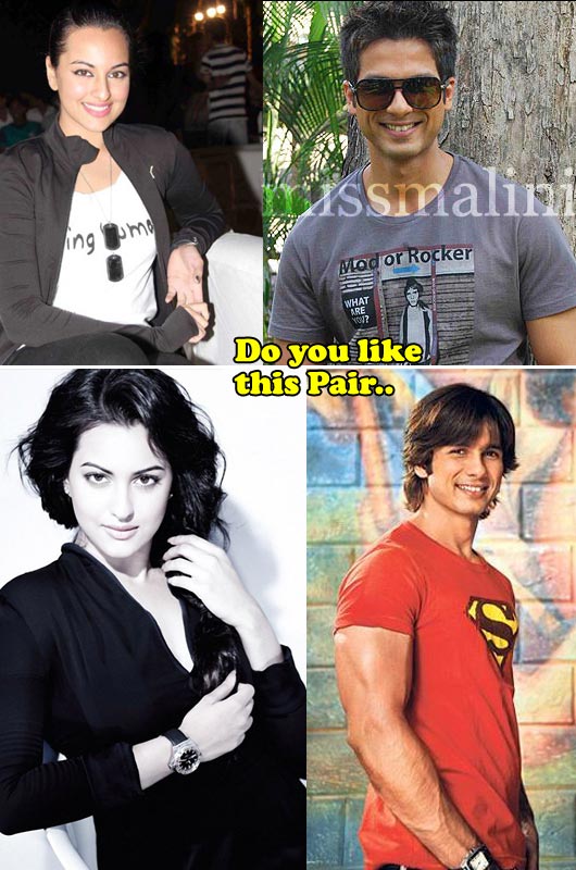 Sonakshi with Ranveer OR Sonakshi with Shahid?