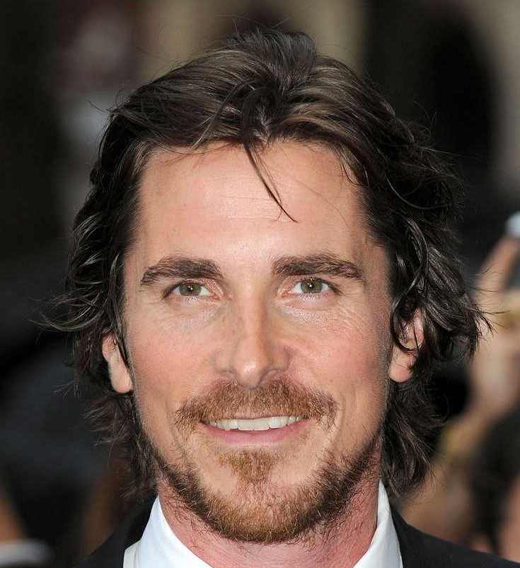 Christian Bale at the London premiere of "The Dark Knight Rises"
