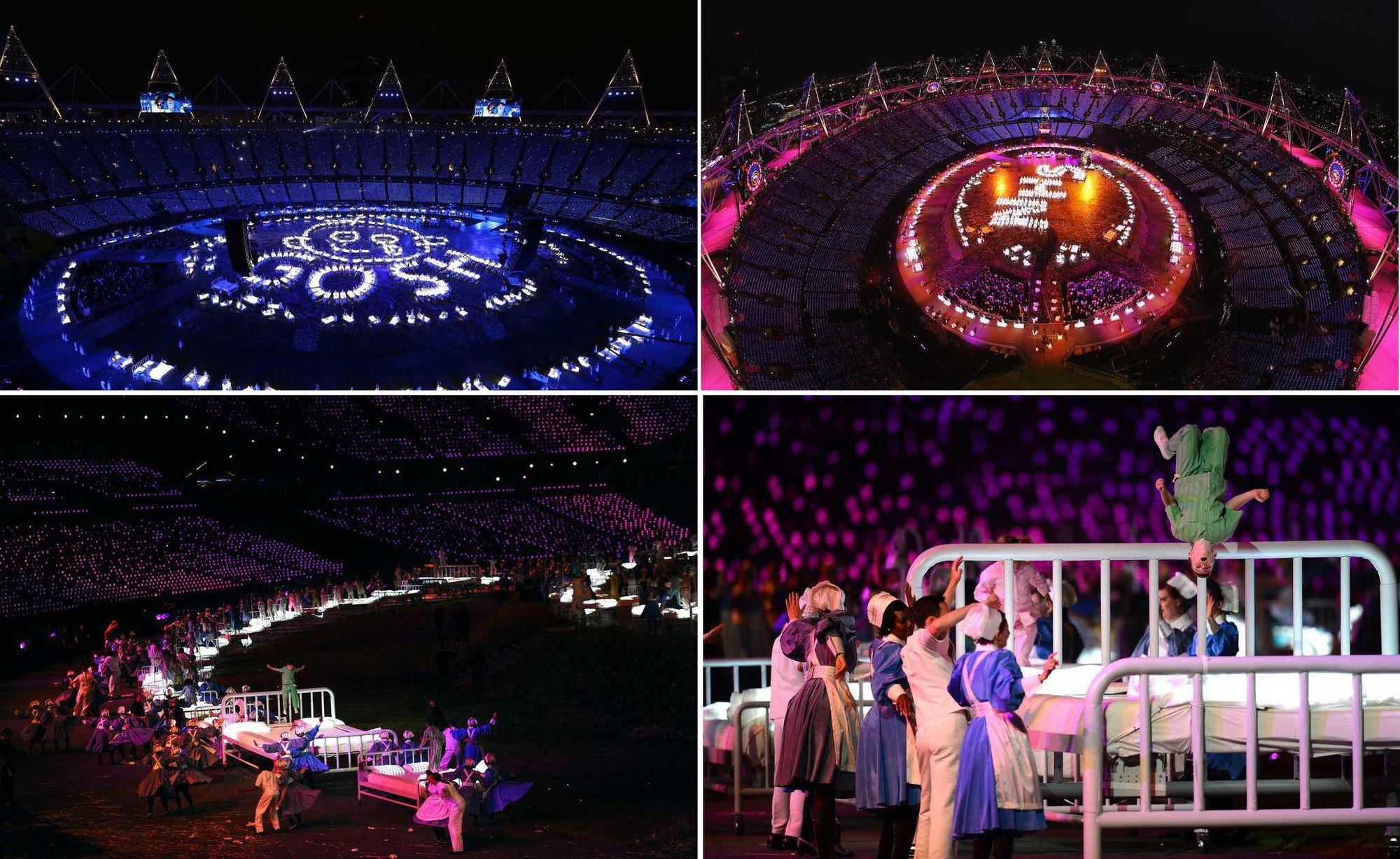 The NHS sequence at the London 2012 Olympics Opening Ceremony