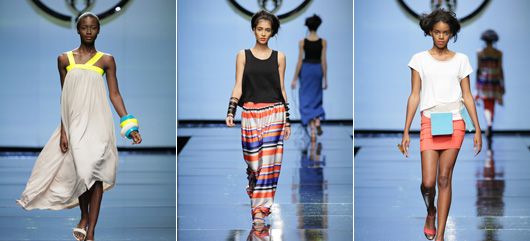 Michelle Ludek at MBFWCT 2012