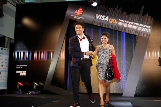 Gaurav Khanna and Monali Mitra in Go Visa go Super Shopper at HongKong