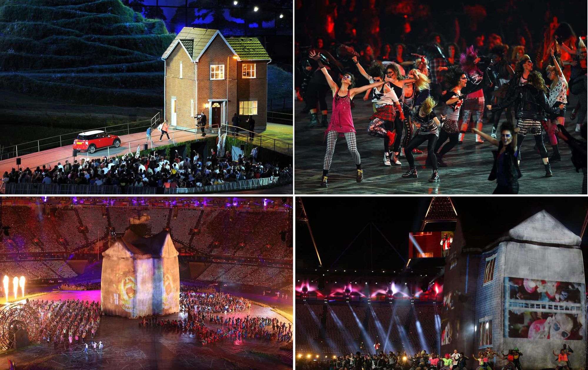 The segment on youth culture at the London 2012 Olympics Opening Ceremony