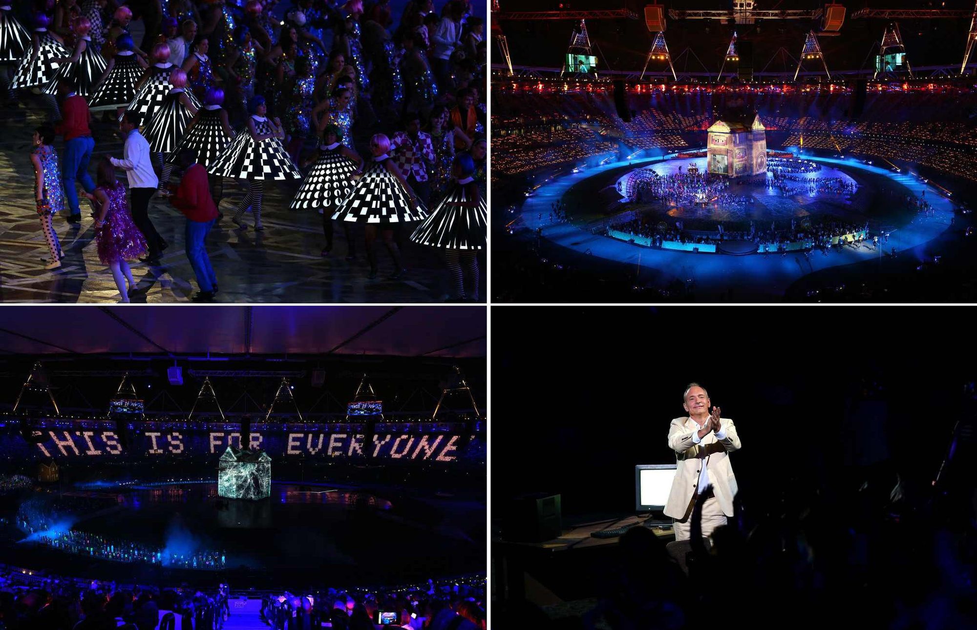 The segment on youth culture at the London 2012 Olympics Opening Ceremony