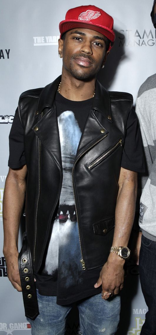 Big Sean wearing Givenchy Shark-print T-shirt
